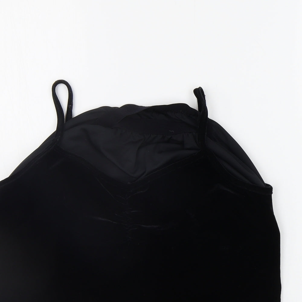 Womens UK Size M OPUS Black Basic Tank