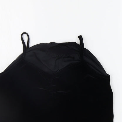 Womens UK Size M OPUS Black Basic Tank