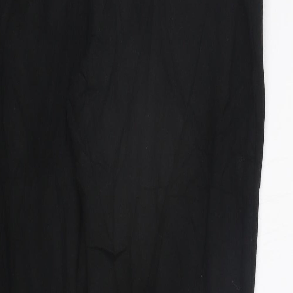 Primark Womens Black   Jegging Trousers Size M L25 in - Elastic Waist Band