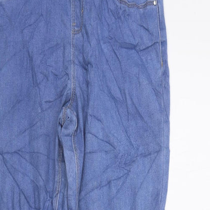 George Womens Black   Jegging Trousers Size 12 L28 in - Elastic Waist Band