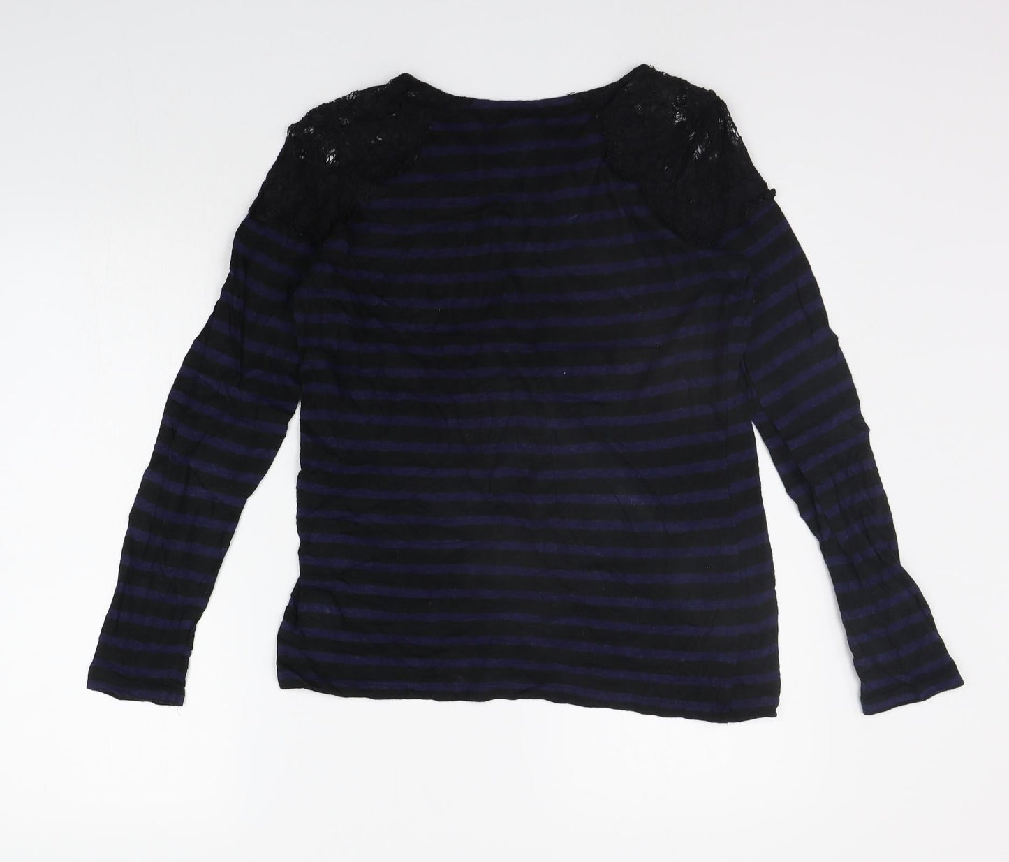 Womens UK Size S Gap Blue Basic T-Shirt