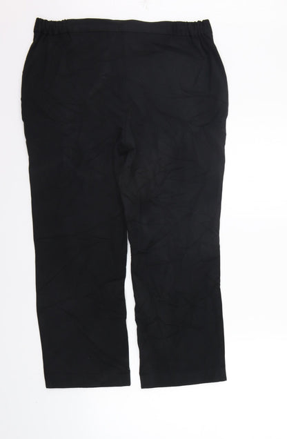 Womens UK Size 14 Marks and Spencer Regular Fit  Beige Trousers