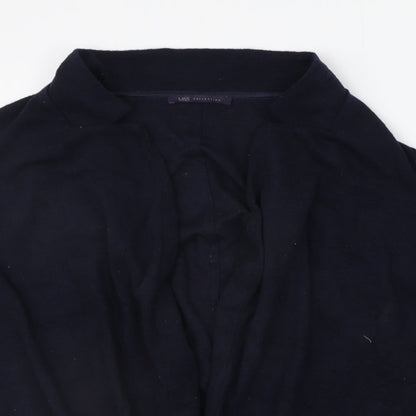 Womens UK Size 14 Marks and Spencer Blue Cardigan Jumper