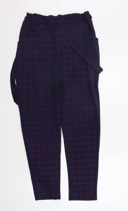 Womens UK Size 14 PRETTYLITTLETHING Regular Fit  Blue Trousers