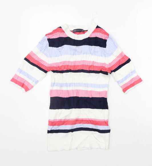 Womens UK Size 8 Marks and Spencer Multicoloured Pullover Jumper