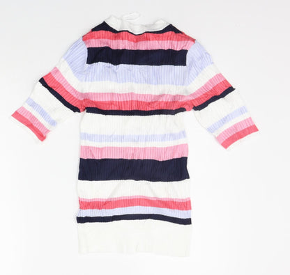 Womens UK Size 8 Marks and Spencer Multicoloured Pullover Jumper