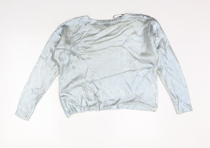 H&M Girls Blue   Pullover Jumper Size 13-14 Years