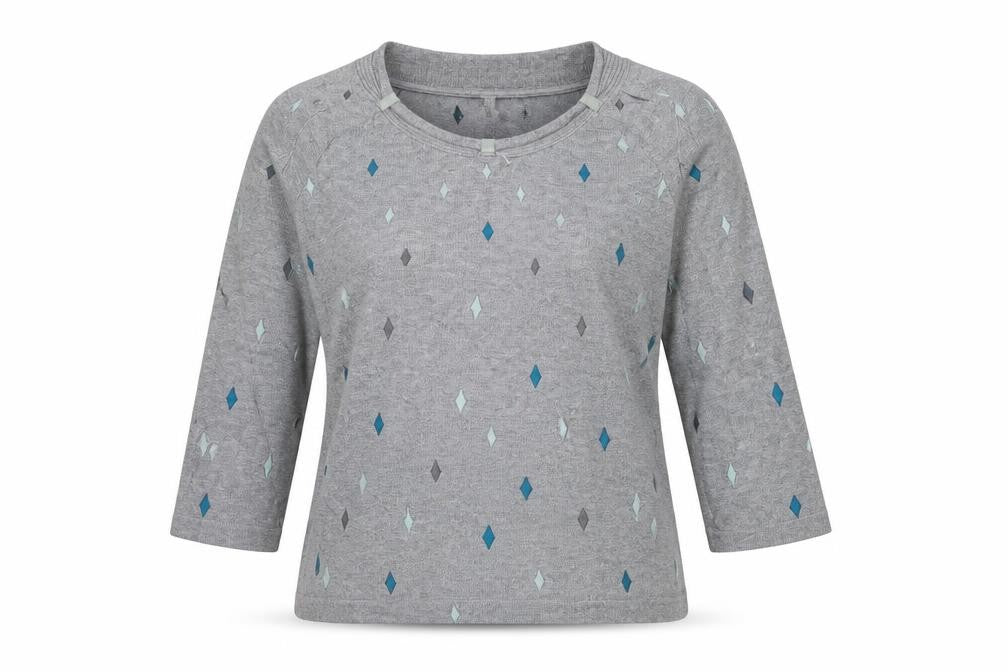 Womens UK Size M county casual Grey Pullover Jumper
