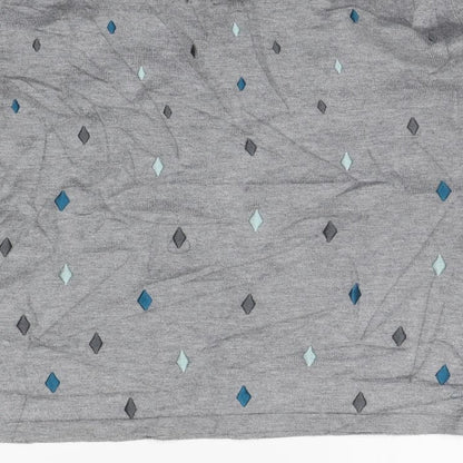 Womens UK Size M county casual Grey Pullover Jumper