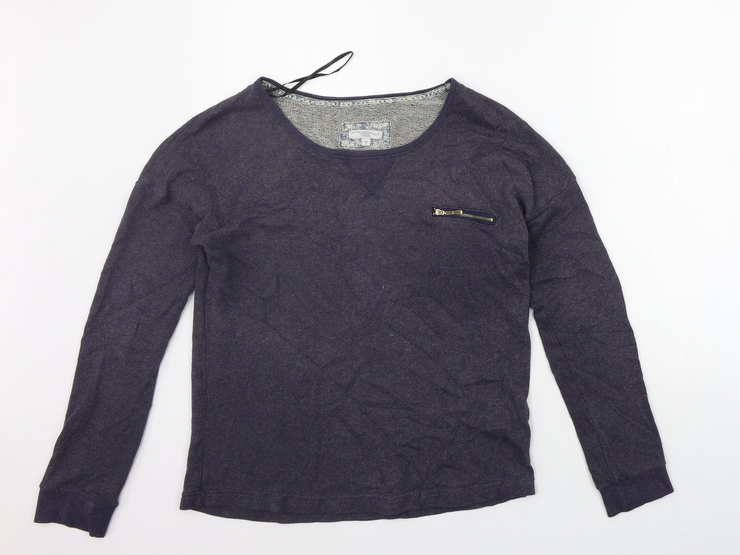 Womens UK Size 10 New Look Grey Pullover Jumper