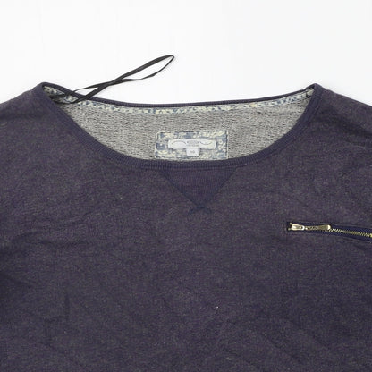 Womens UK Size 10 New Look Grey Pullover Jumper