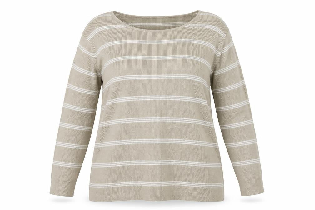 Womens UK Size 16 Berkertex Beige Pullover Jumper