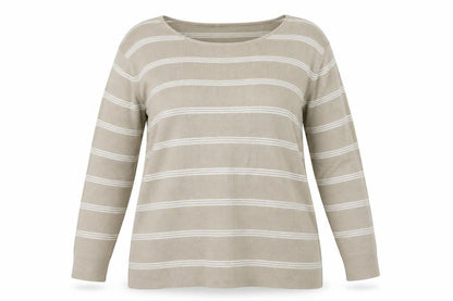 Womens UK Size 16 Berkertex Beige Pullover Jumper