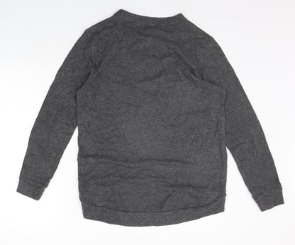 Gypsy Heart Womens Grey   Pullover Jumper Size M