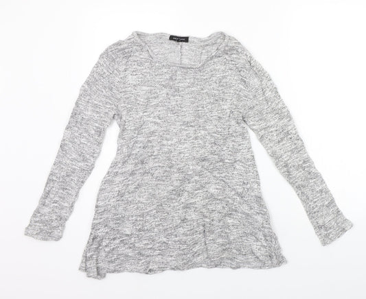 New Look Womens Grey   Jumper Dress  Size 8