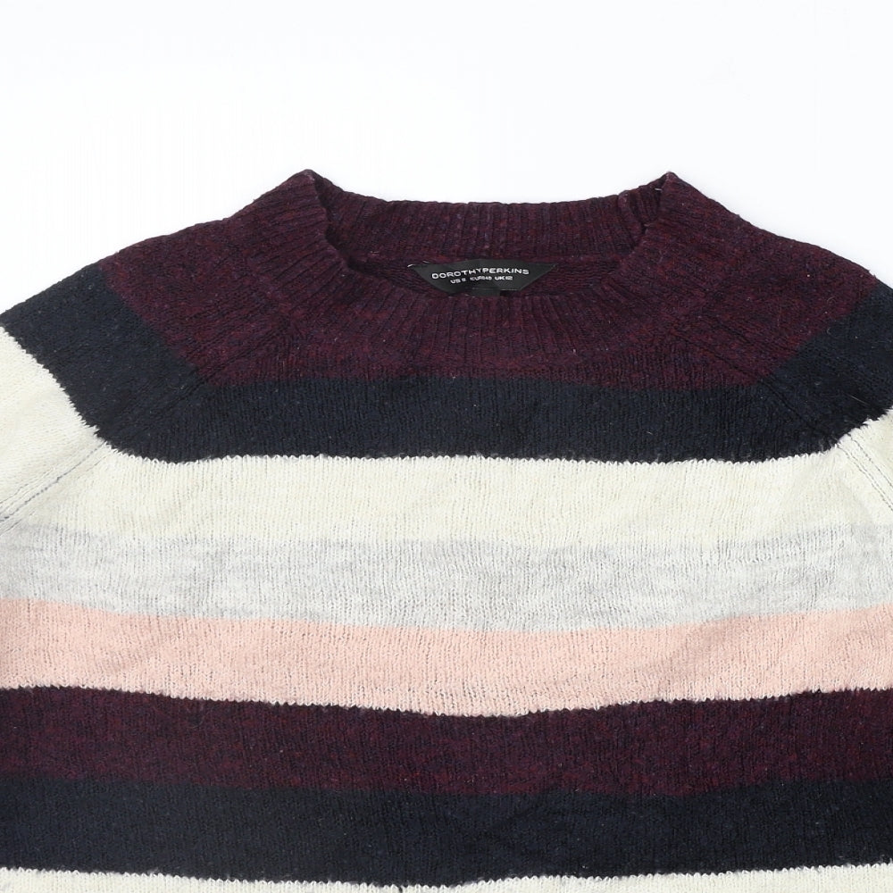 Dorothy Perkins Womens Purple   Pullover Jumper Size 12