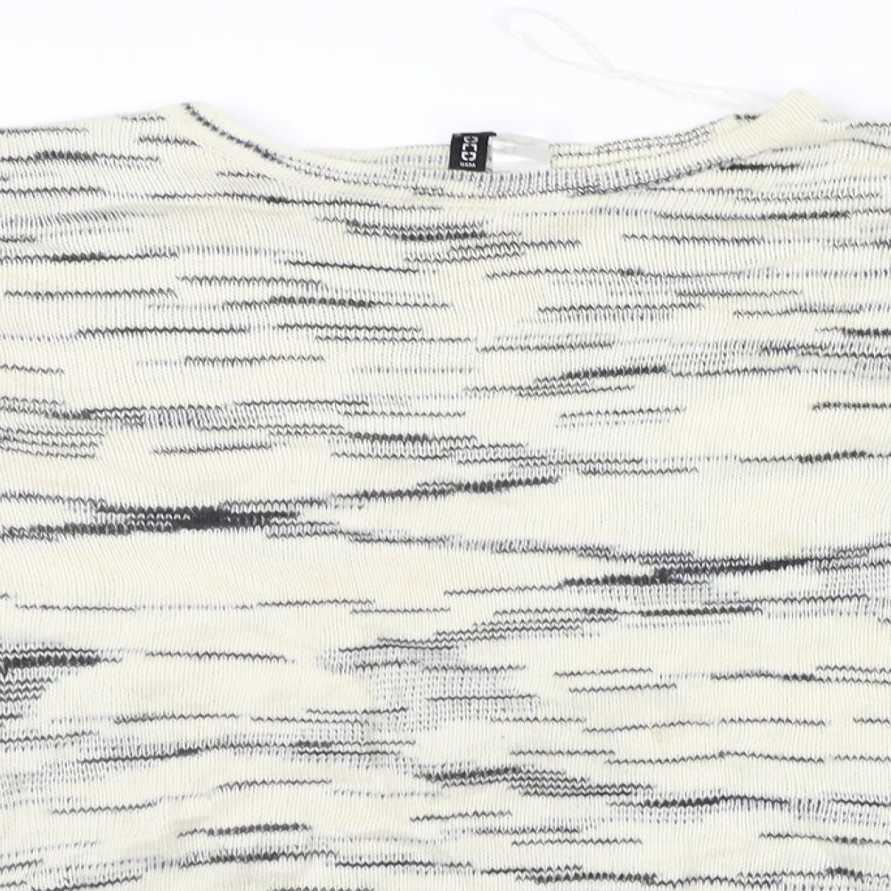 Womens UK Size L Divided Beige Pullover Jumper