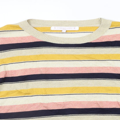 Womens UK Size 10 NEXT Yellow Pullover Jumper