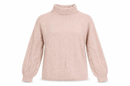 Womens UK Size L George Beige Pullover Jumper