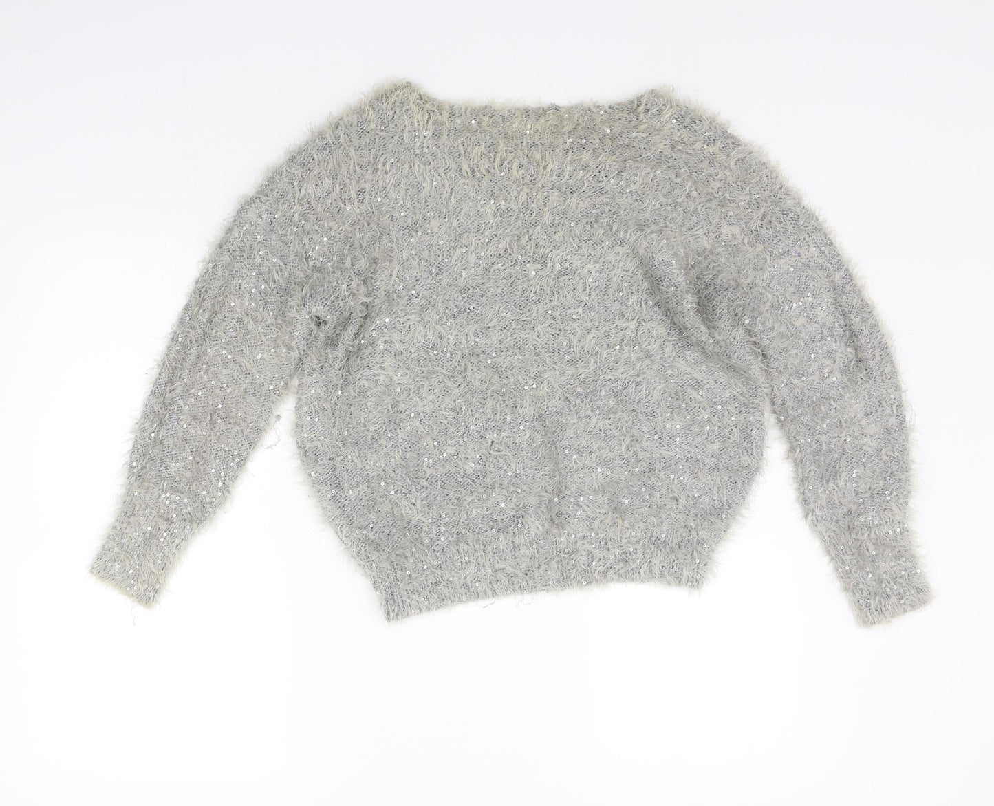 Womens UK Size 14 Select Grey Pullover Jumper