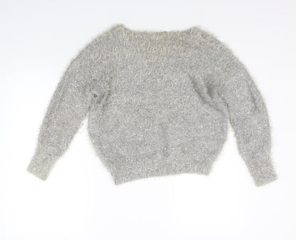 Womens UK Size 14 Select Grey Pullover Jumper