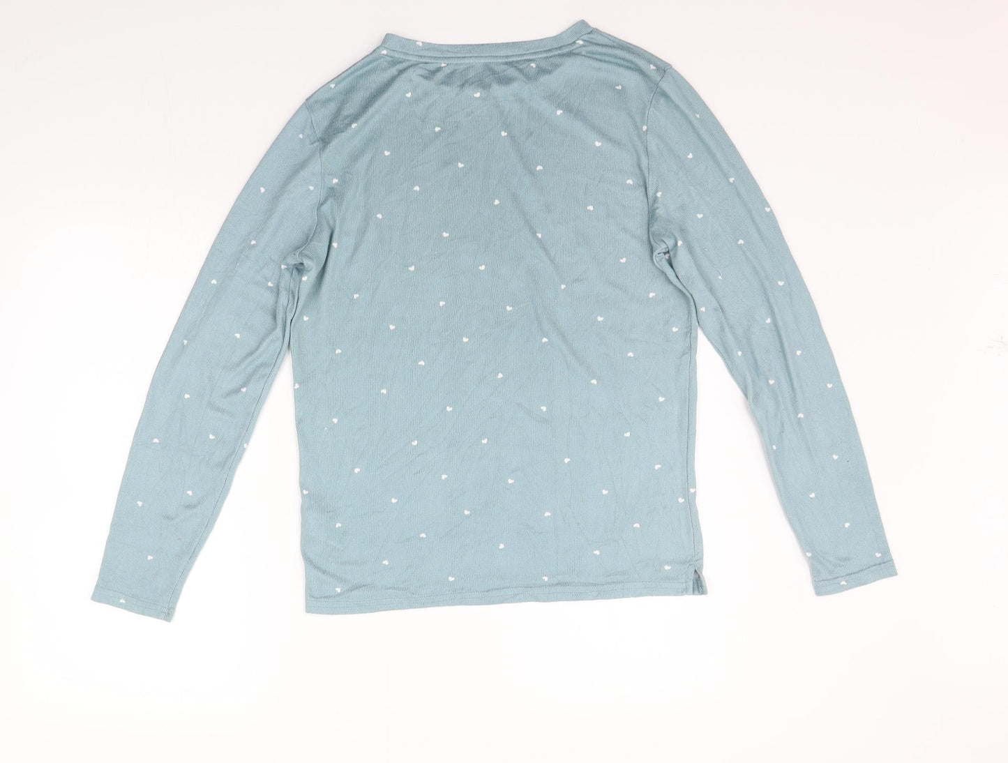 Womens UK Size S Love To Lounge Green Pullover Jumper