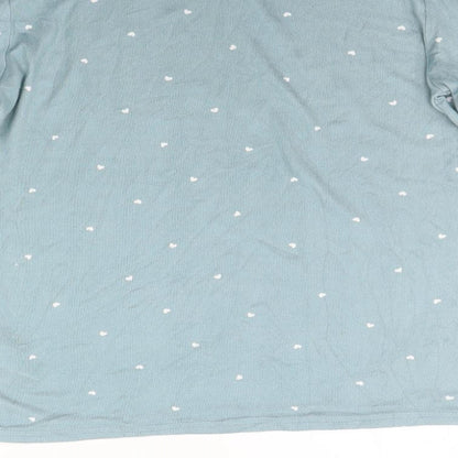 Womens UK Size S Love To Lounge Green Pullover Jumper