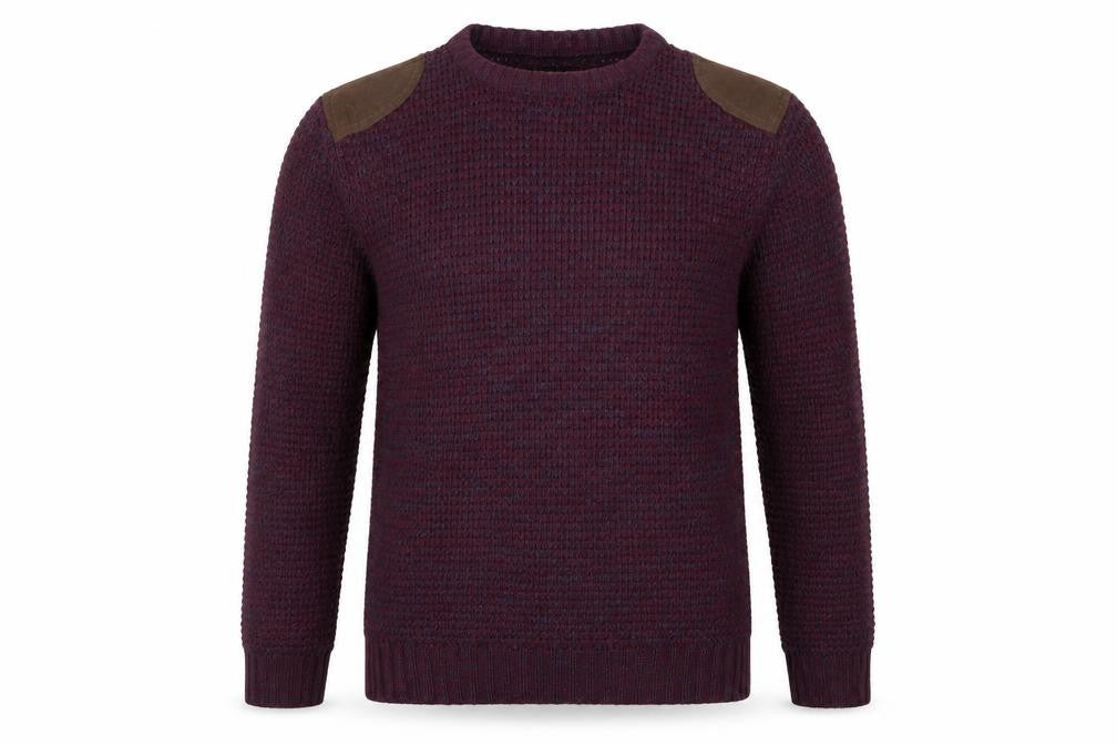 Mens UK Size XL Brave Soul Purple Pullover Jumper