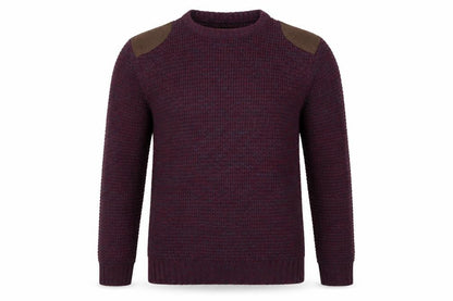 Mens UK Size XL Brave Soul Purple Pullover Jumper