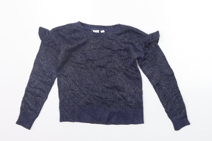 Gap Boys Black   Pullover Jumper Size 8 Years