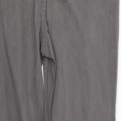 M&S Womens Grey   Trousers  Size 12 L27.5 in