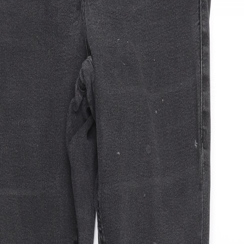 Topshop Womens Black  Denim Jegging Jeans Size 30 L25 in