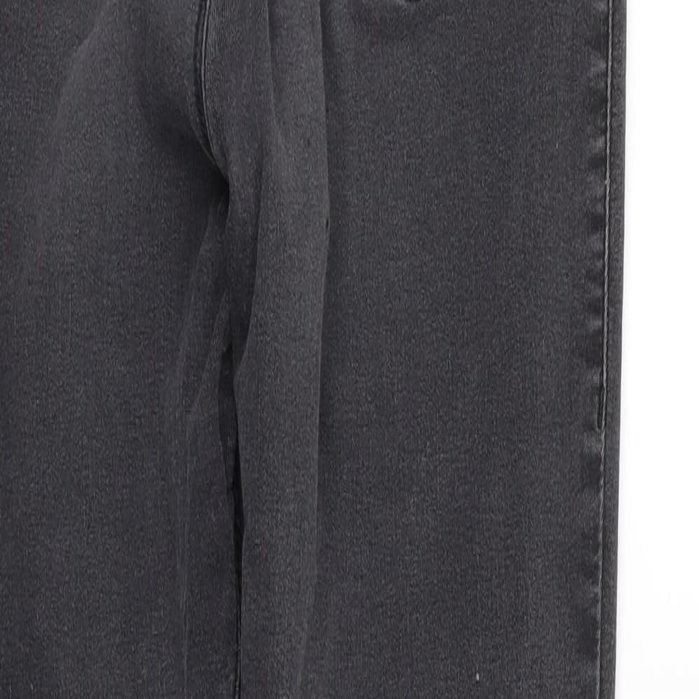 Topshop Womens Black  Denim Jegging Jeans Size 30 L25 in