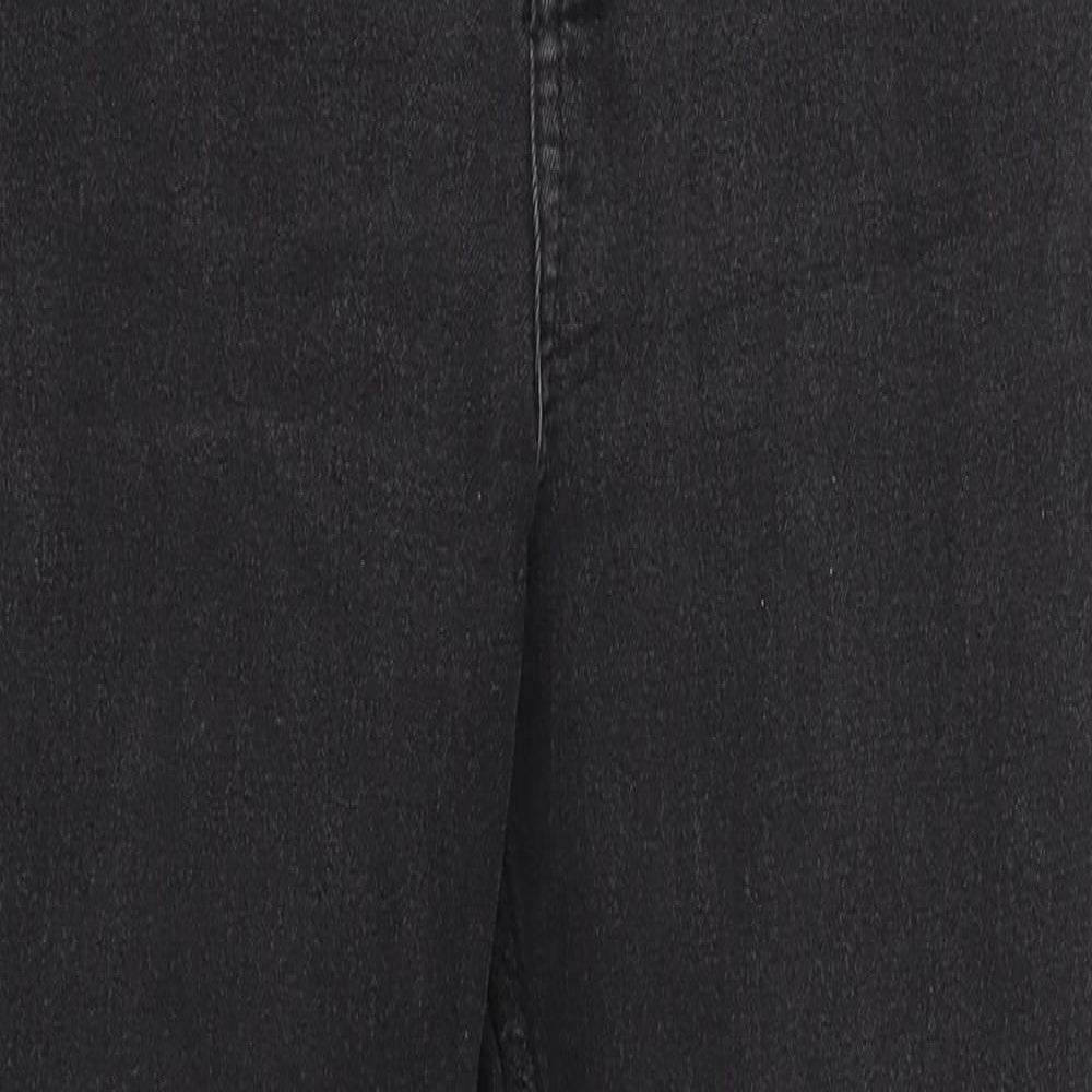 New Look Womens Black  Denim Skinny Jeans Size 10 L24 in