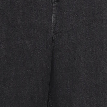 New Look Womens Black  Denim Skinny Jeans Size 10 L24 in