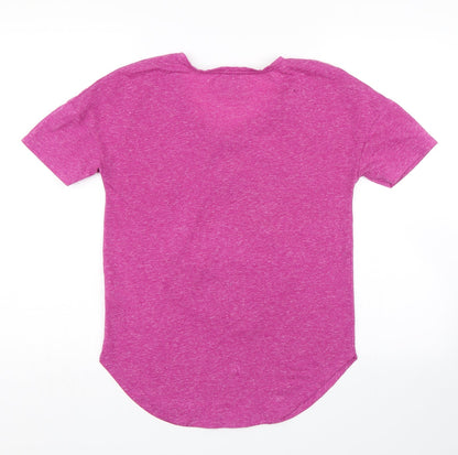 Matalan Womens Purple   Top Pyjama Top Size XS  - Penguin