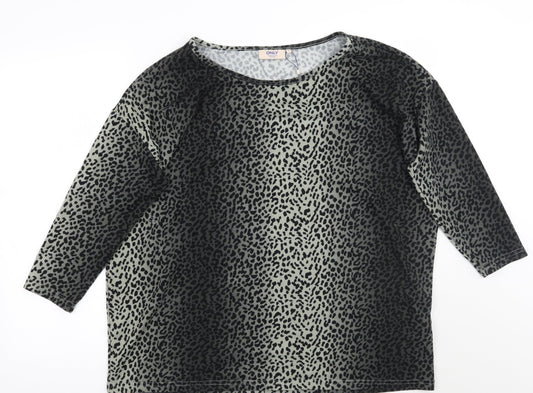 Womens UK Size M Only Grey Pullover Jumper