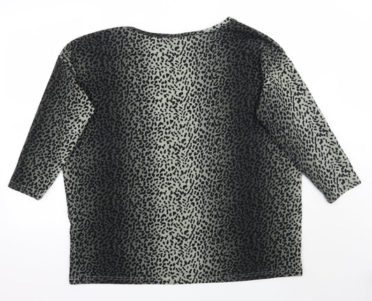 Womens UK Size M Only Grey Pullover Jumper