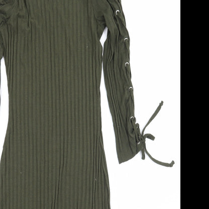 Primark Womens Green   A-Line  Size 6