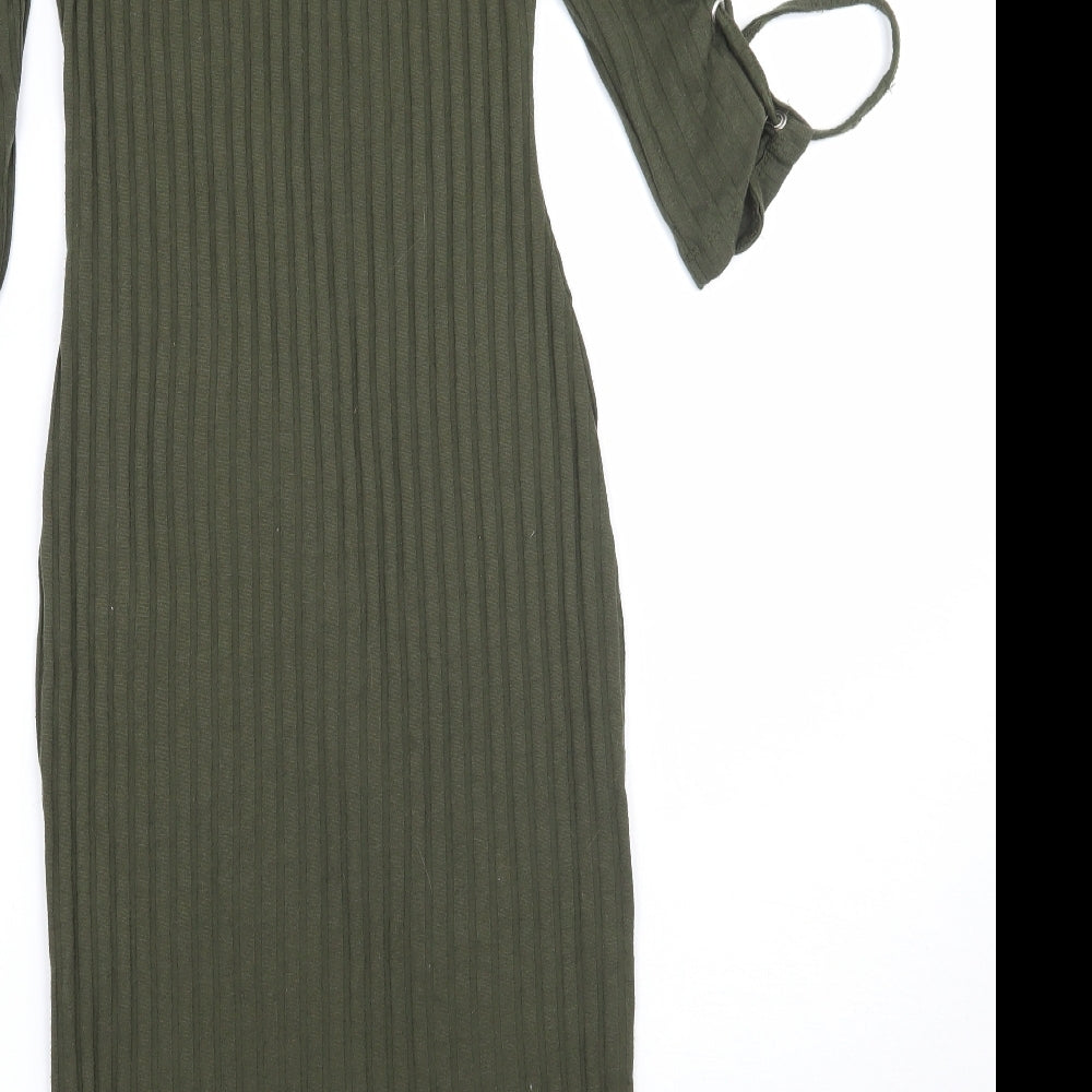 Primark Womens Green   A-Line  Size 6