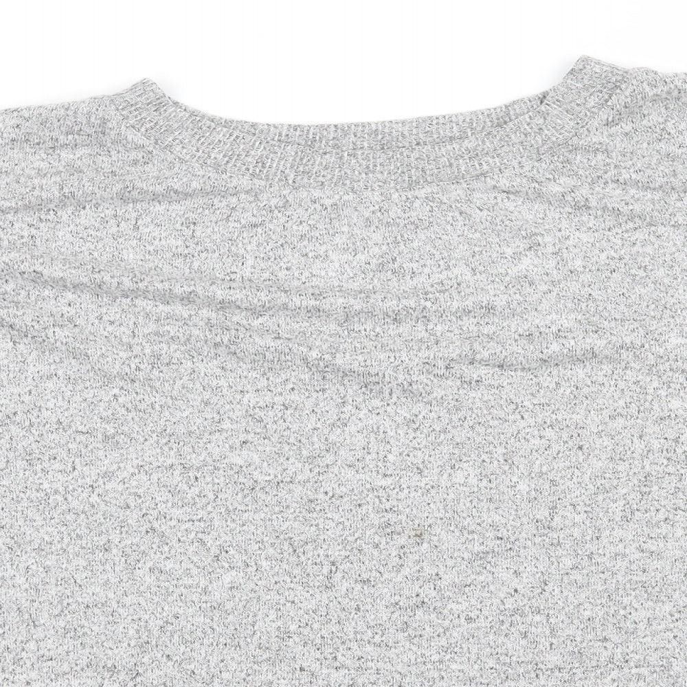 F&F Womens Grey   Basic T-Shirt Size 8