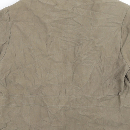 Womens UK Size 10 Country Casuals Green Jacket