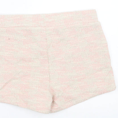 River Island Girls Pink   Hot Pants Shorts Size 4-5 Years