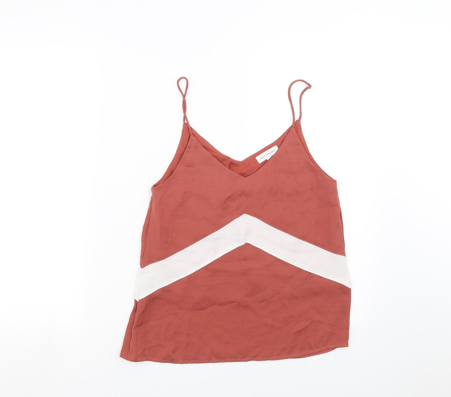 Moss Copenhagen Womens Pink   Camisole Blouse Size XS