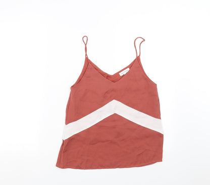Moss Copenhagen Womens Pink   Camisole Blouse Size XS