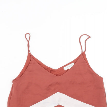 Moss Copenhagen Womens Pink   Camisole Blouse Size XS