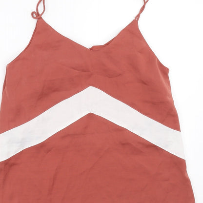 Moss Copenhagen Womens Pink   Camisole Blouse Size XS