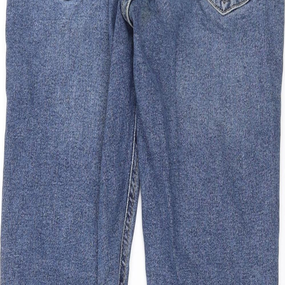 Topshop Womens Blue  Denim Skinny Jeans Size 26 in L28 in
