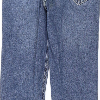 Topshop Womens Blue  Denim Skinny Jeans Size 26 in L28 in