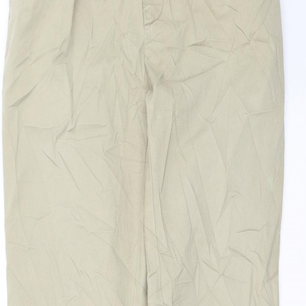 Womens UK Size 26 in Gap Regular Fit  Beige Trousers